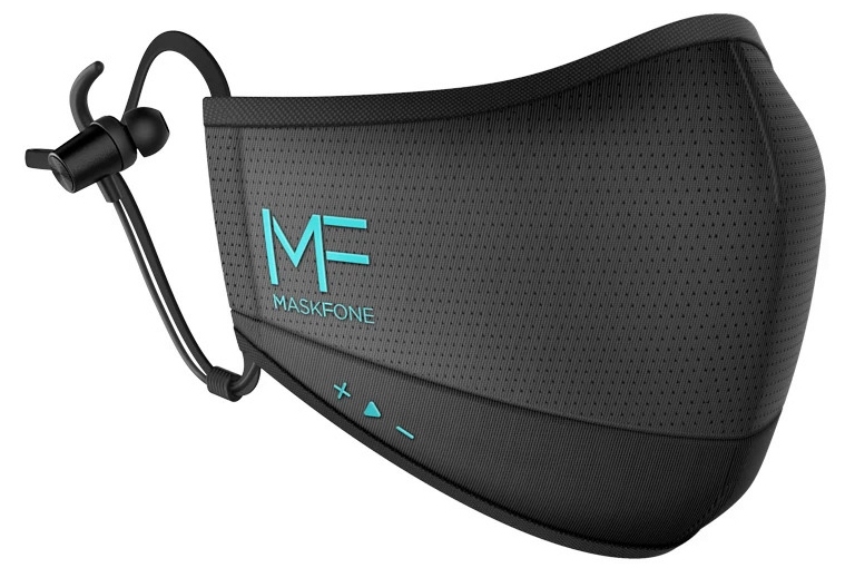 MaskFone: The World's First Athletic Face Mask with Integrated Earbuds