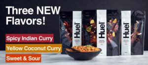 Huel Hot & Savory World’s First Nutritionally Complete/Instant Curry Meals