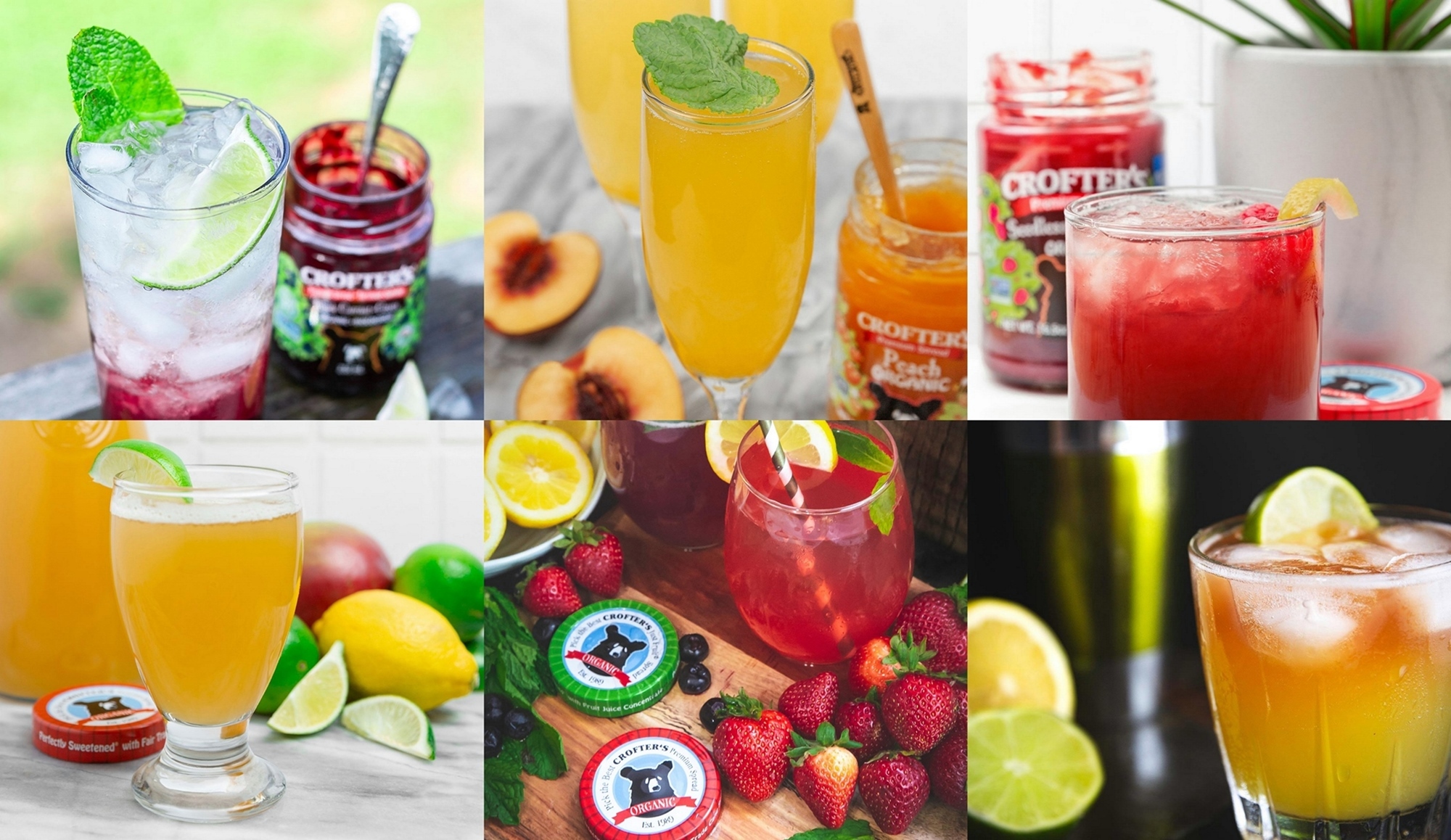 Jam Cocktails: Spring Libations with Crofter's Organic Fruit Spreads
