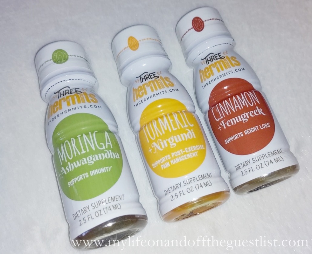 Three Hermits Shots - Vitality and Immune Boosting Drinks