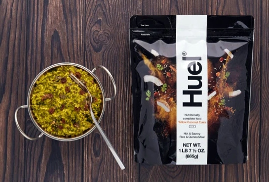 Huel Yellow Coconut Curry Instant Meal