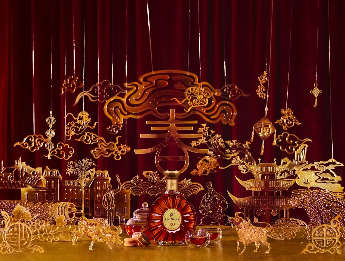 Rémy Martin Rang in Lunar New Year With a Sugar Masterpiece