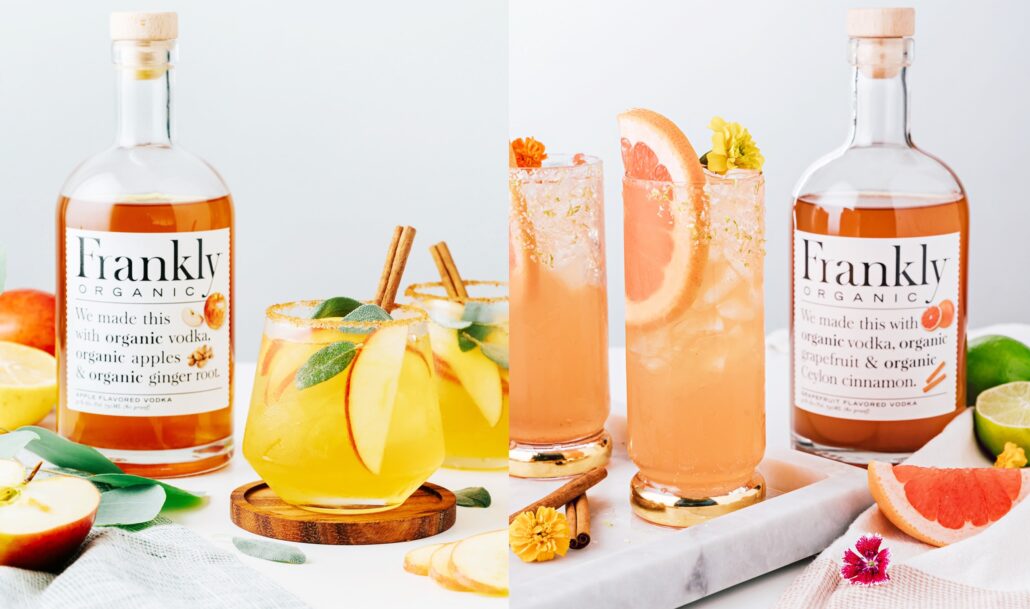 Enjoy Frankly Organic Vodka Brunch Cocktails at Home this Mother’s Day