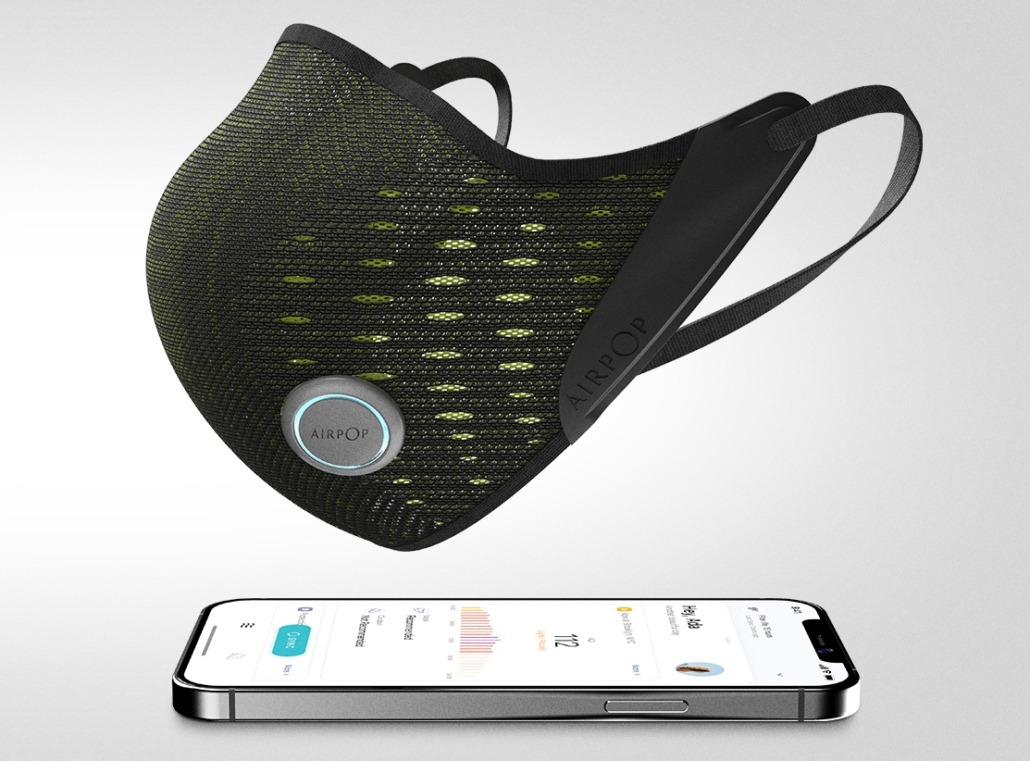 AirPop Active+: The World’s First Smart Air Wearable Face Mask