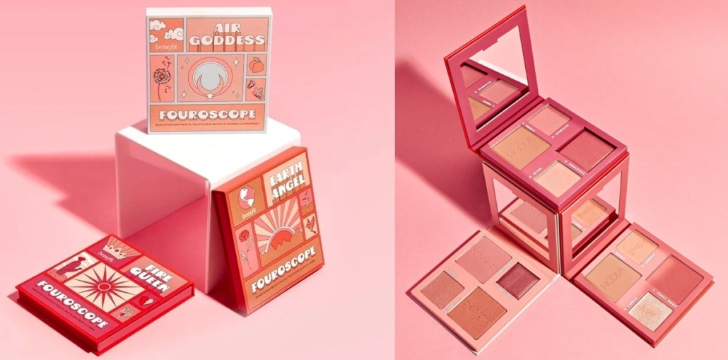 Benefit Cosmetics Introduces NEW Fouroscope Cheek Palettes