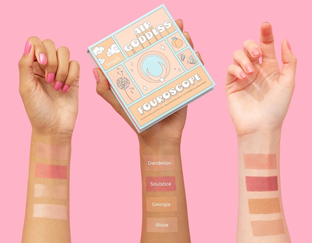 Benefit Cosmetics Introduces NEW Fouroscope Cheek Palettes