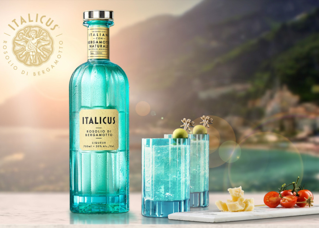 ITALICUS LIQUEUR ROSOLIO DI BERGA MOTTO ITALY 750ML