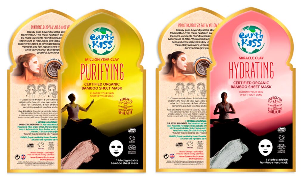 Inspired Skincare: Earth Kiss' Inspiration Range of Face Masks