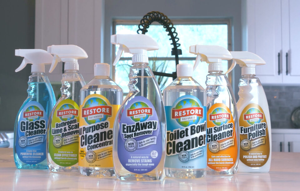 Restore Naturals Plant-Based Cleaners for Your Home