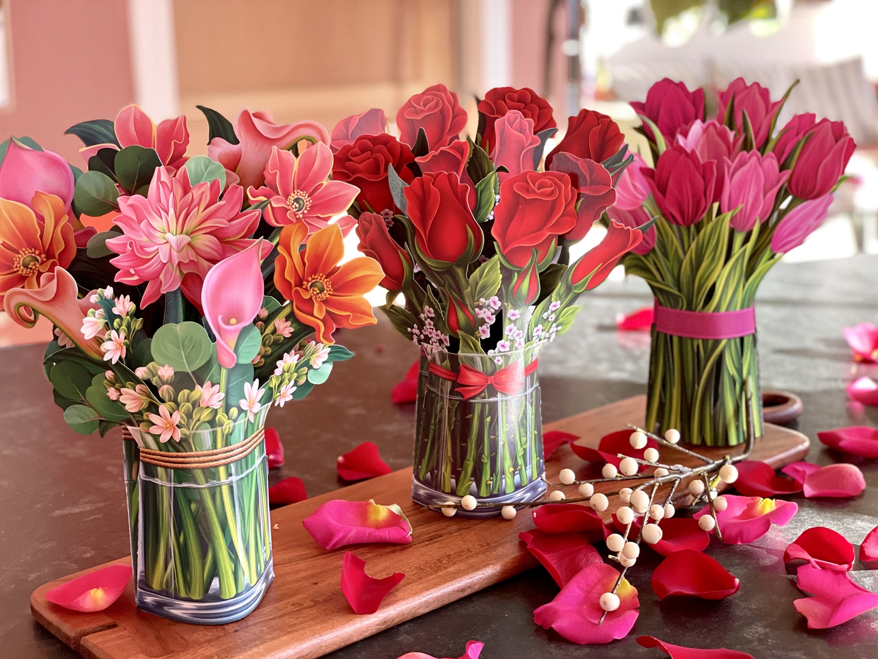 FreshCut Paper For Valentine's Day: A Floral Bouquet That Last Forever