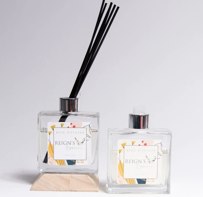Get These Products To Make Your Bedroom Feel More Luxurious - Reign's Essence Reed Diffuser