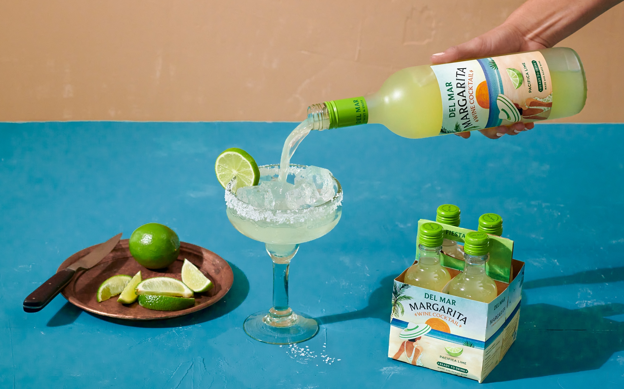 Del Mar Margarita Wine Cocktails Deliver Vacation In A Bottle