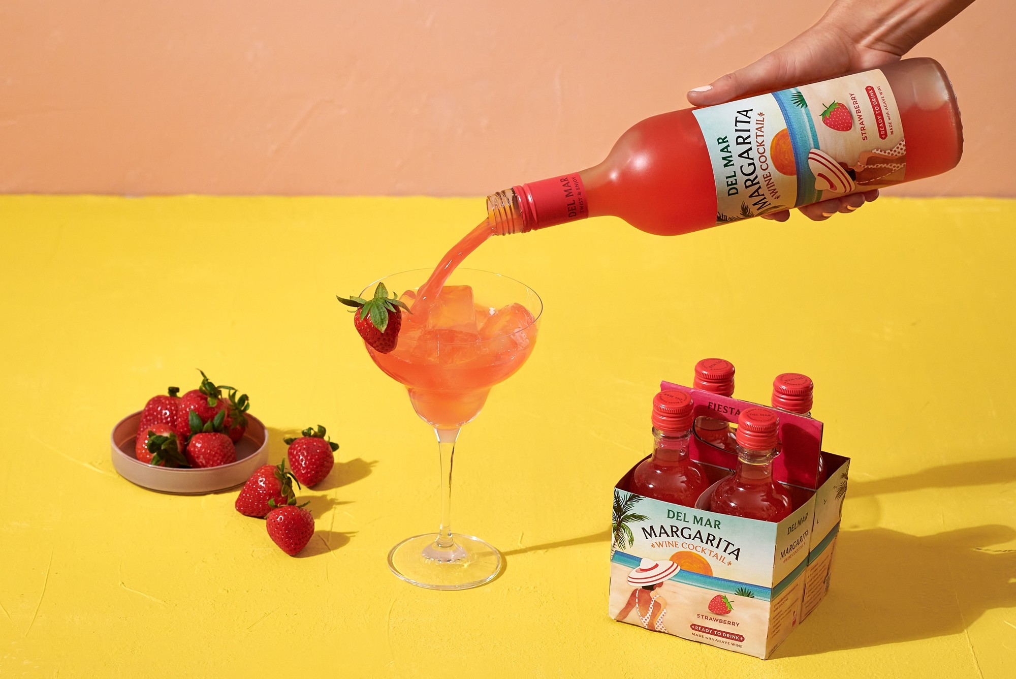 Del Mar Margarita Wine Cocktails Deliver Vacation In A Bottle