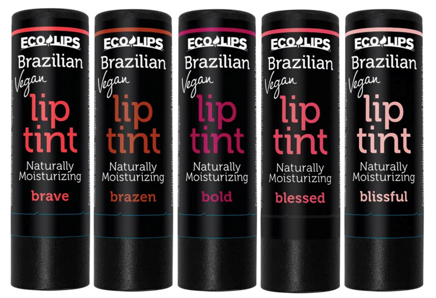 Pucker Up With These Divine Lip Colors on National Lipstick Day - Eco Lips - Brazilian Vegan Lip Tint Collection 