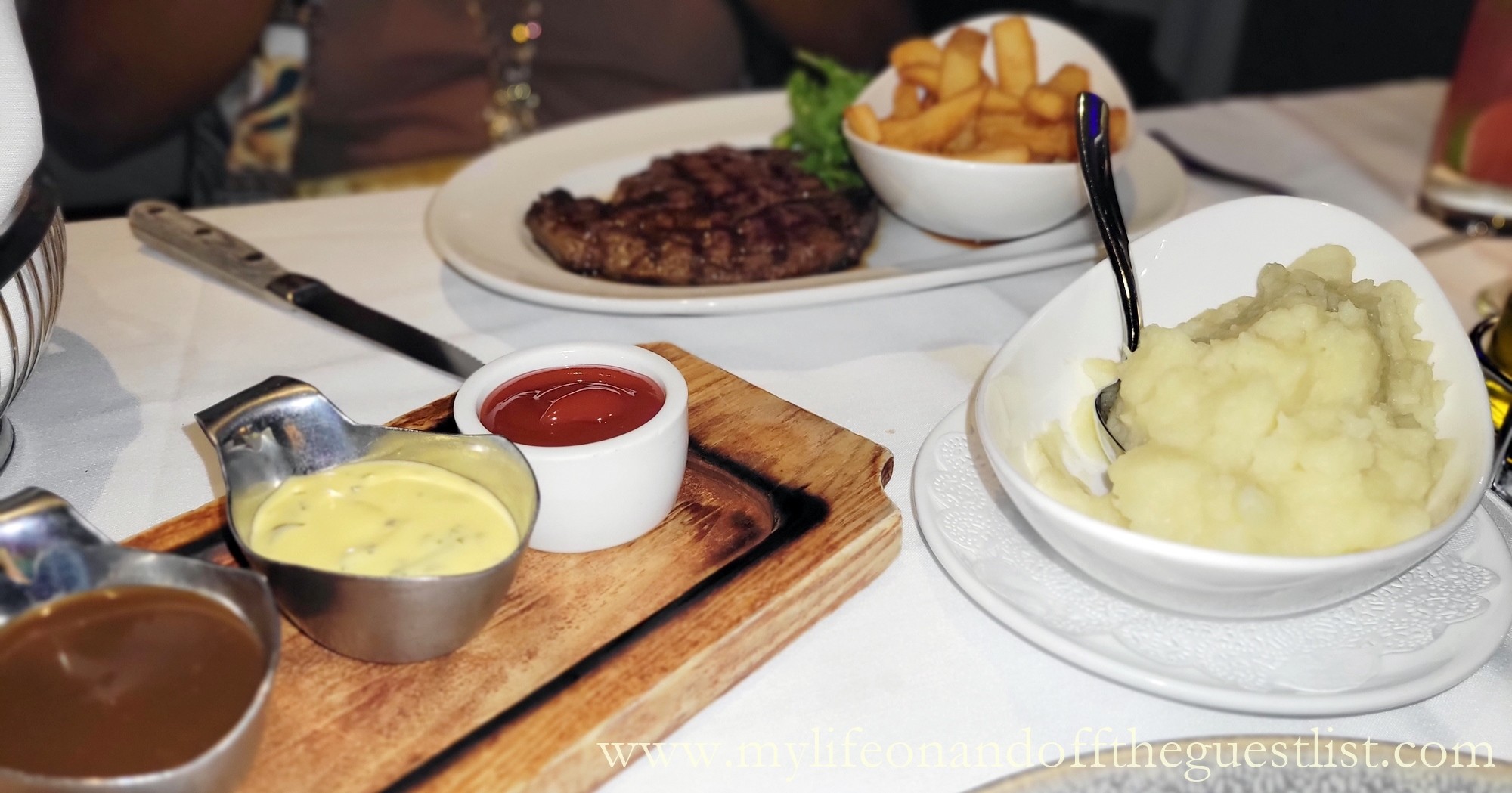 Center Cut Rib Eye with Hand-Cut Fries