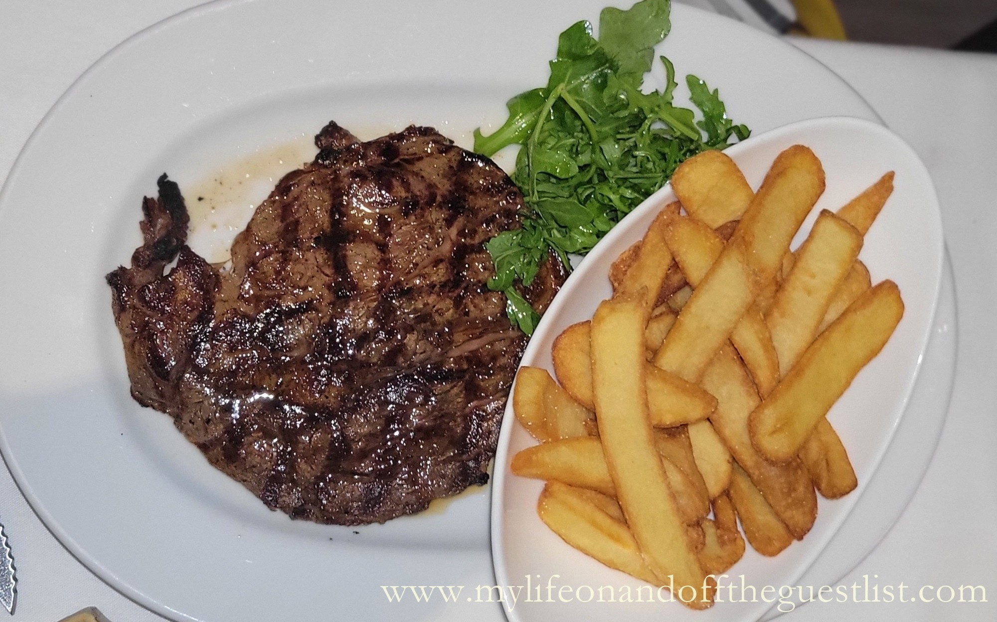 Center Cut Rib Eye with Hand-Cut Fries