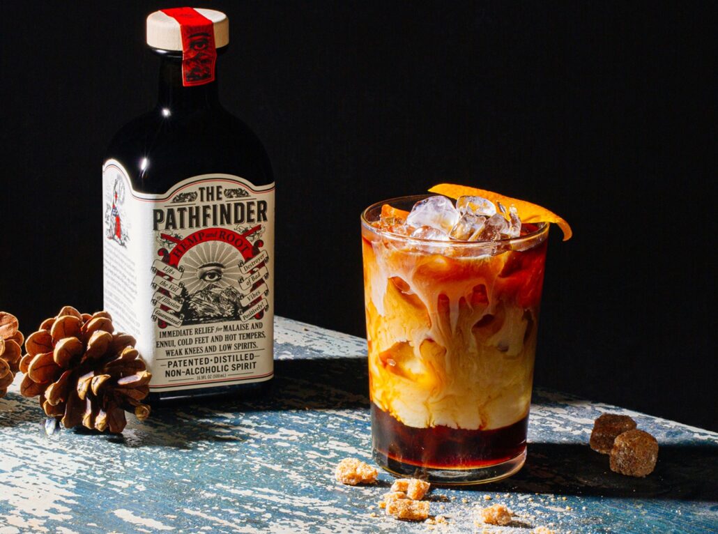 The Pathfinder The Hemp Infused Distilled Non Alcoholic Spirit   Pathfinder Cold Brew At Life On Mars Photo Credit To Quaker City Mercantile 1030x766 