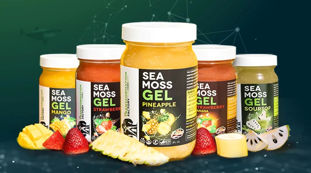 Flavored Sea Moss Gel Collection By The Transformation Factory