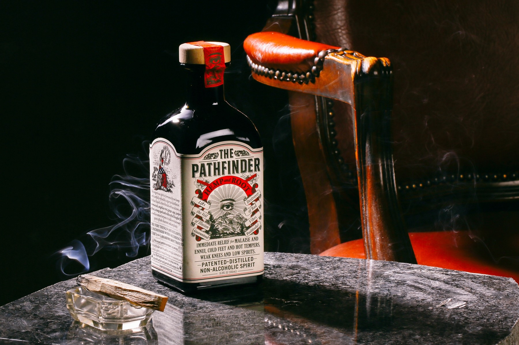 The Pathfinder: The Hemp-Infused, Distilled Non-Alcoholic Spirit