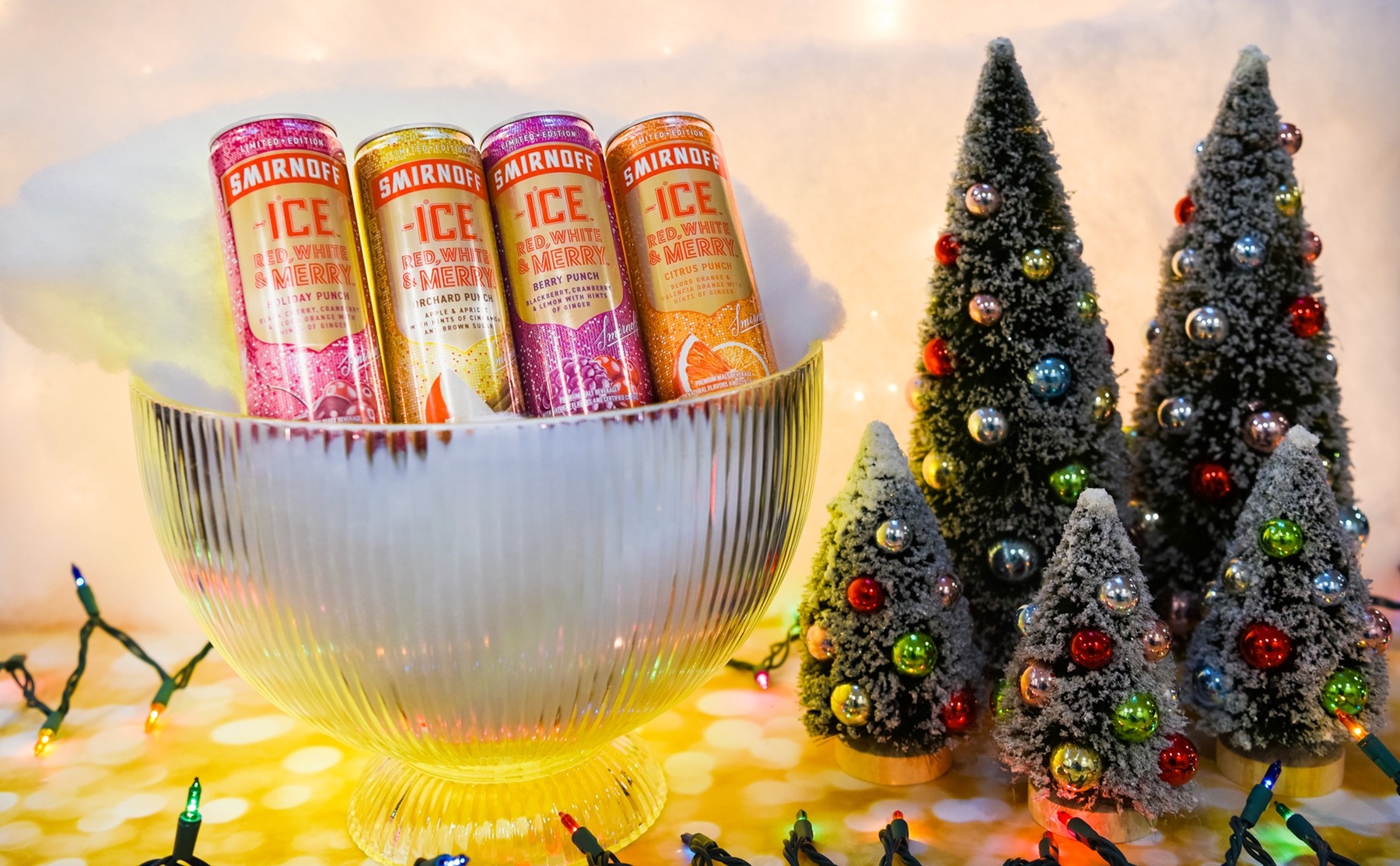 Tis the Season for Smirnoff ICE Red, White & Merry Holiday Punch