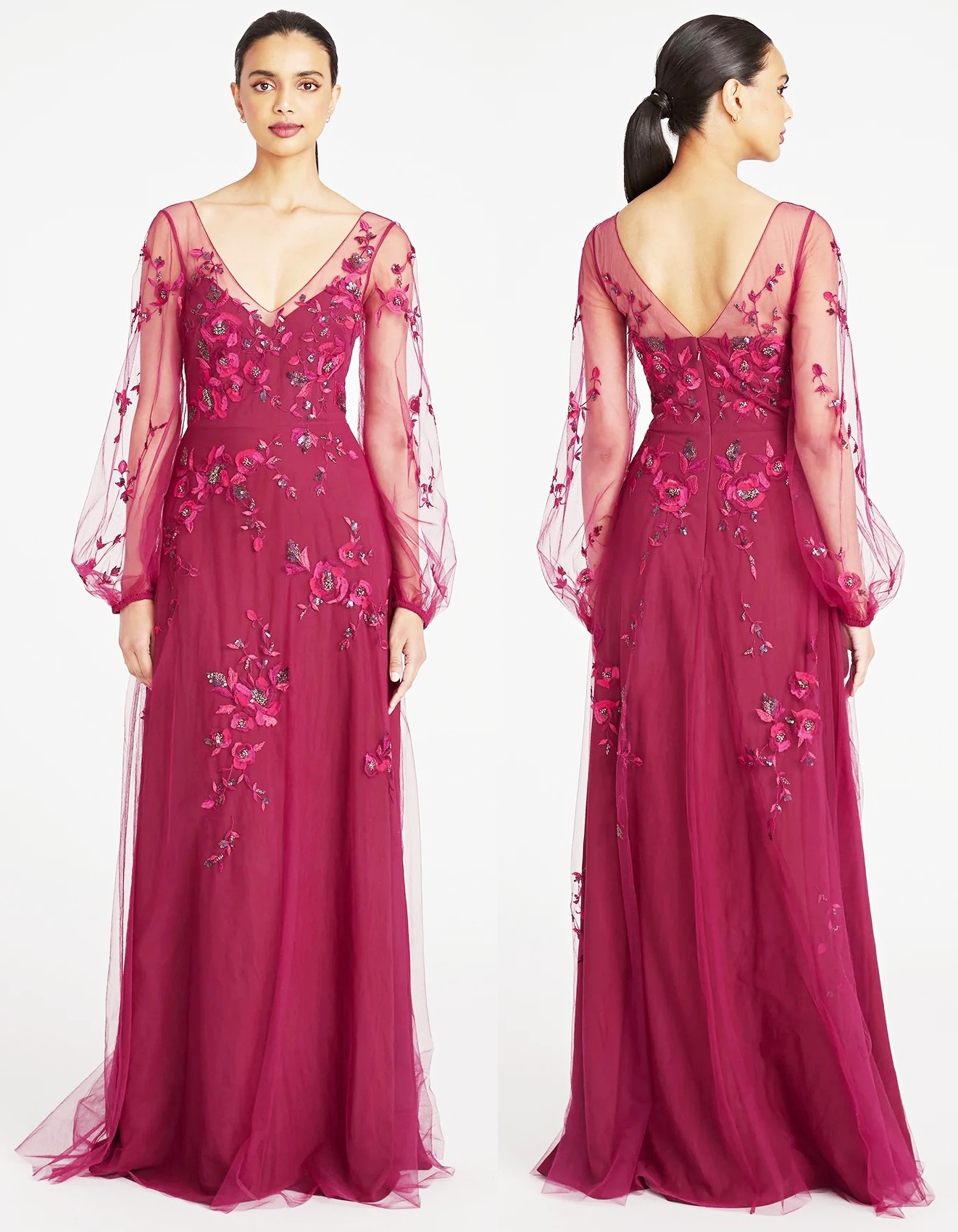 ADORA BEADED GOWN
