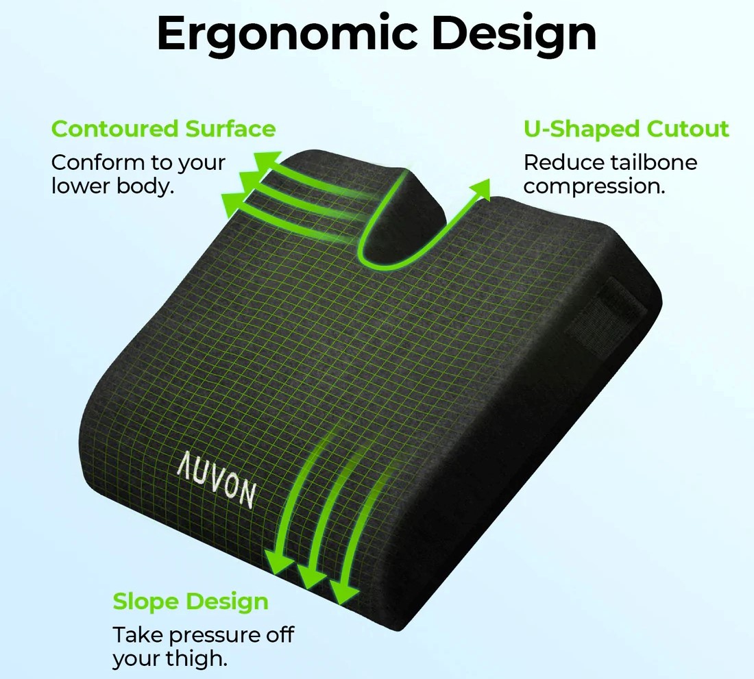 Take a Seat: AUVON Seat Cushions for Pain Relief