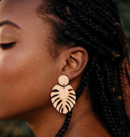 7 Women-Owned Sustainable Products for Greener Living - Wild Cloud Earrings