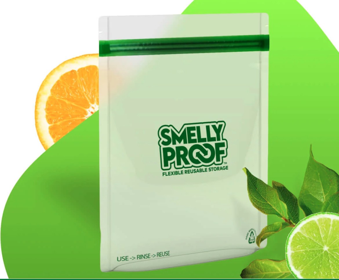 Smelly Proof Reusable Bags