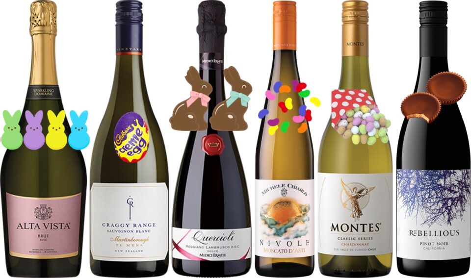 Wine Pairings for an Adult Easter Candy Afterparty