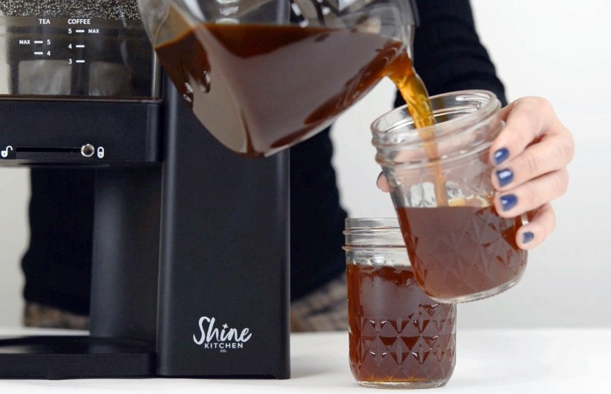 Shine Kitchen Co. Rapid Cold Brew Machine: Cold Brew in Minutes, Not Hours