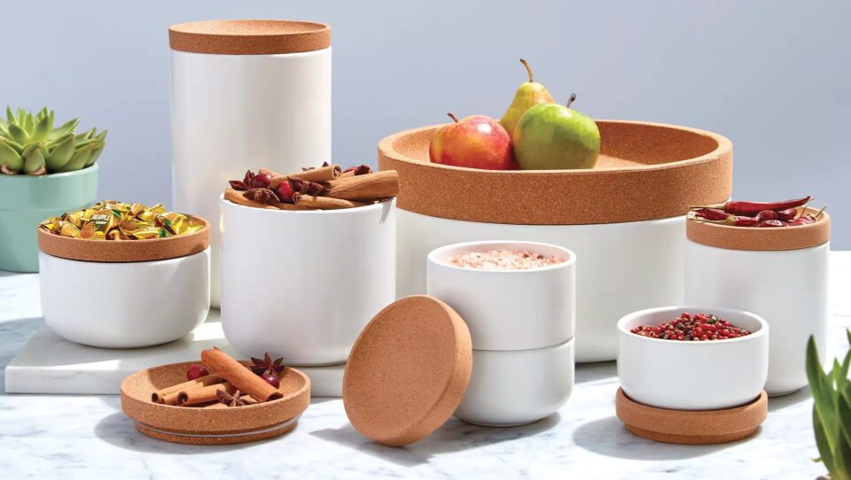 Style & Function: Kamenstein Ceramic and Cork Collection