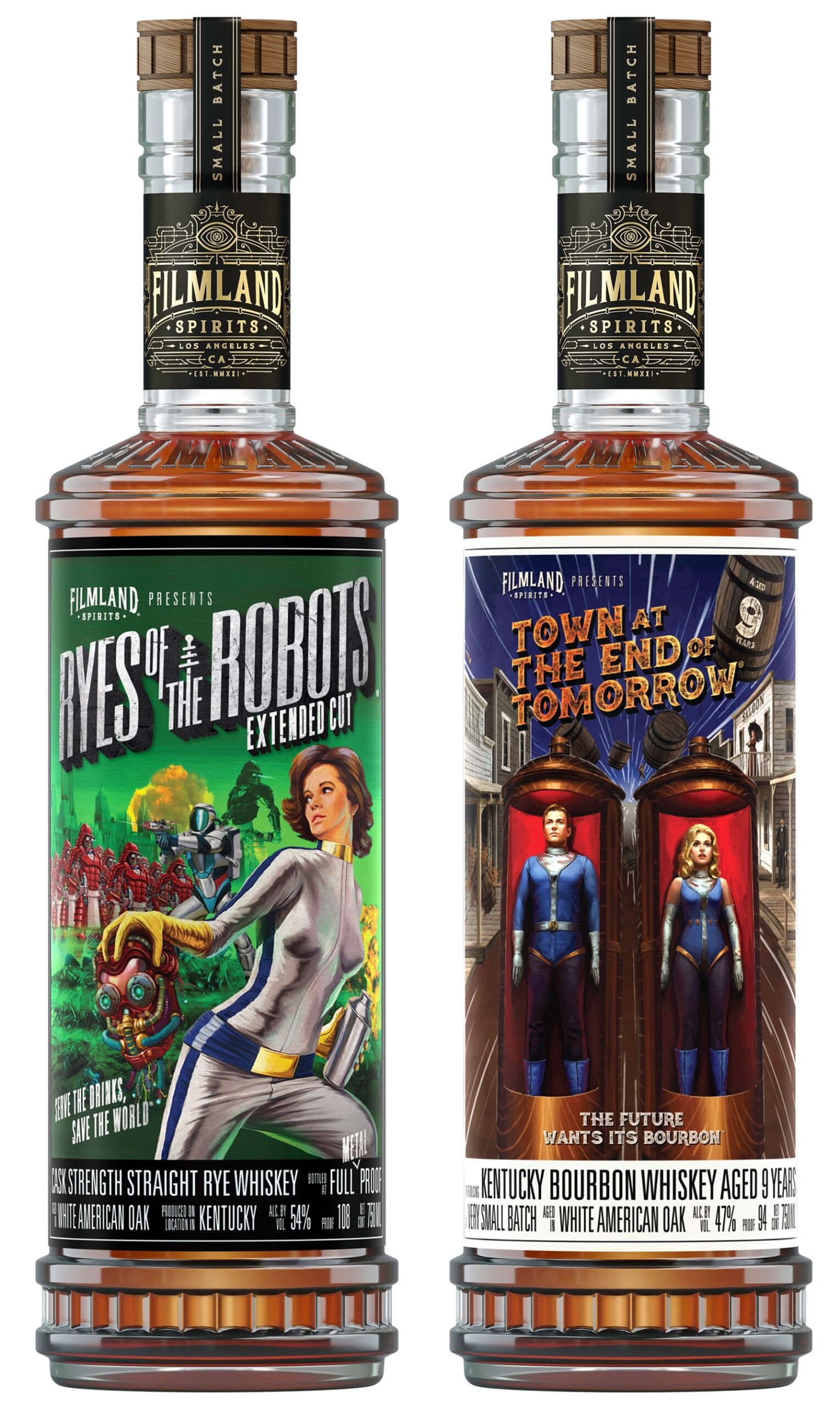 Filmland Spirits Releases Two New American Whiskeys