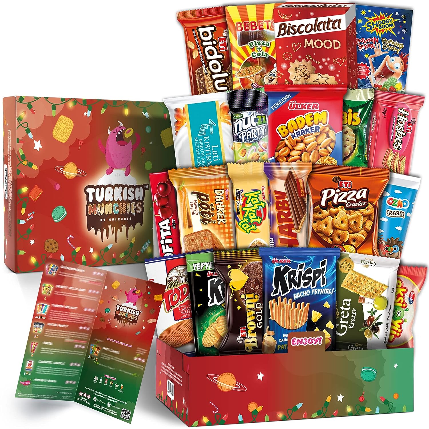 Turkish Munchies Snack Box: An Amazing Variety of Yummy Treats