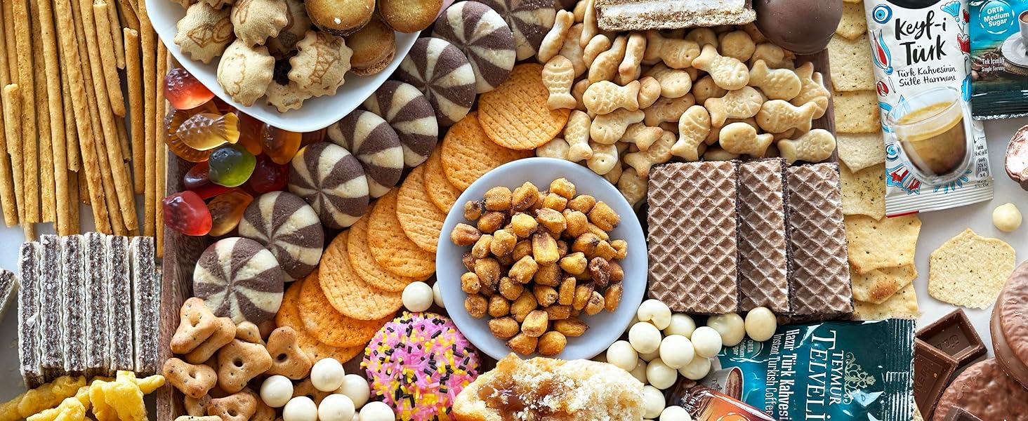 Turkish Munchies Snack Box: An Amazing Variety of Yummy Treats