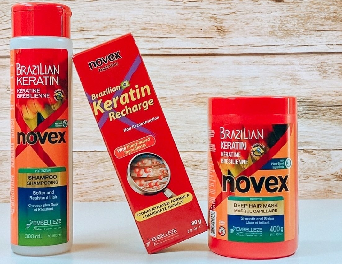 Novex Brazilian Keratin: The Formaldehyde-Free Frizzy Hair Fix