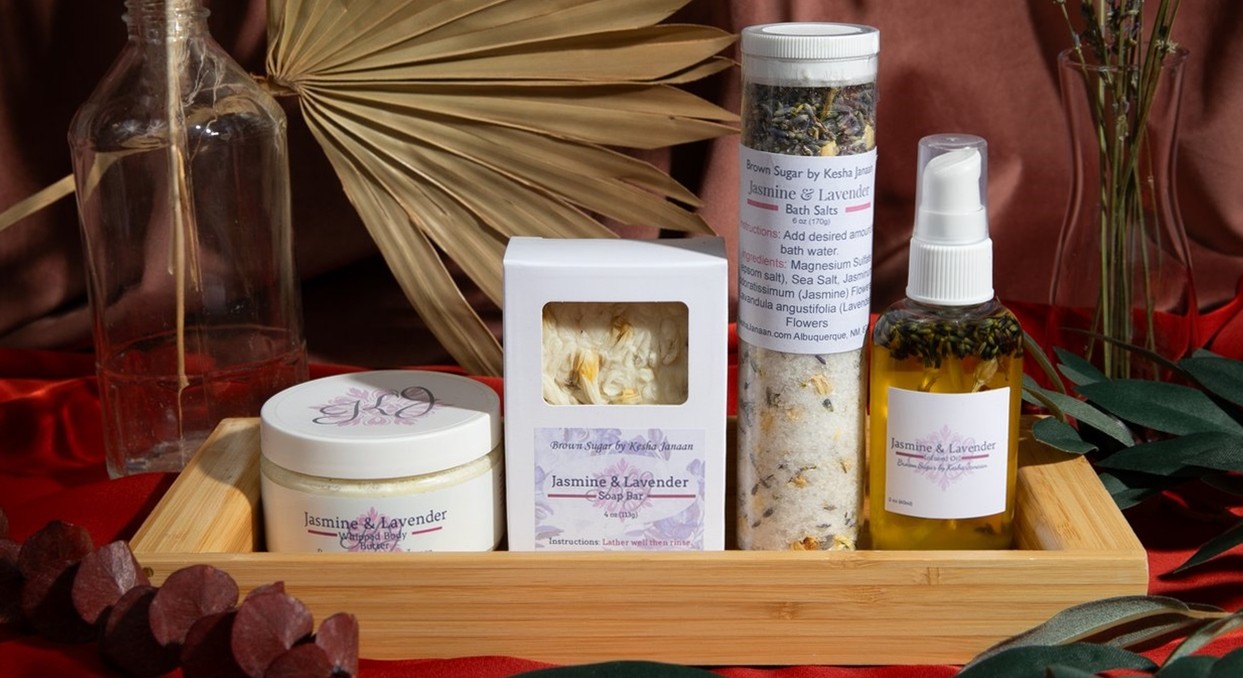 Natural Skincare Offerings: Brown Sugar by Kesha Janaan Giftsets