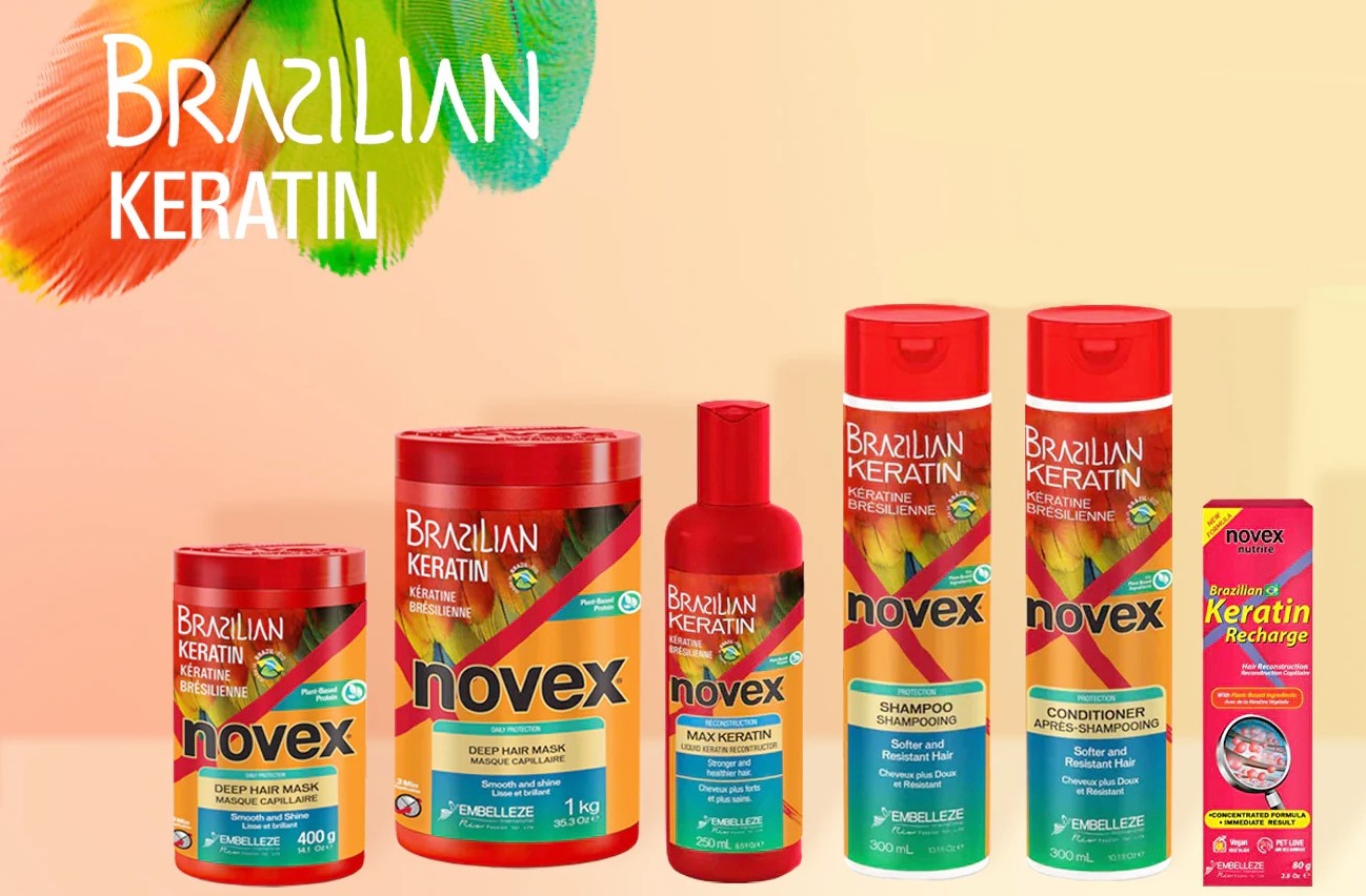 Novex concentrated shop brazilian keratin