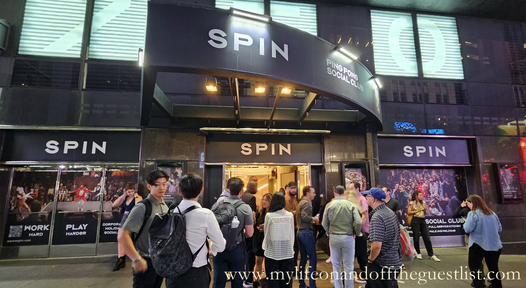SPIN Midtown Ping Pong Social Club Opens in Times Square