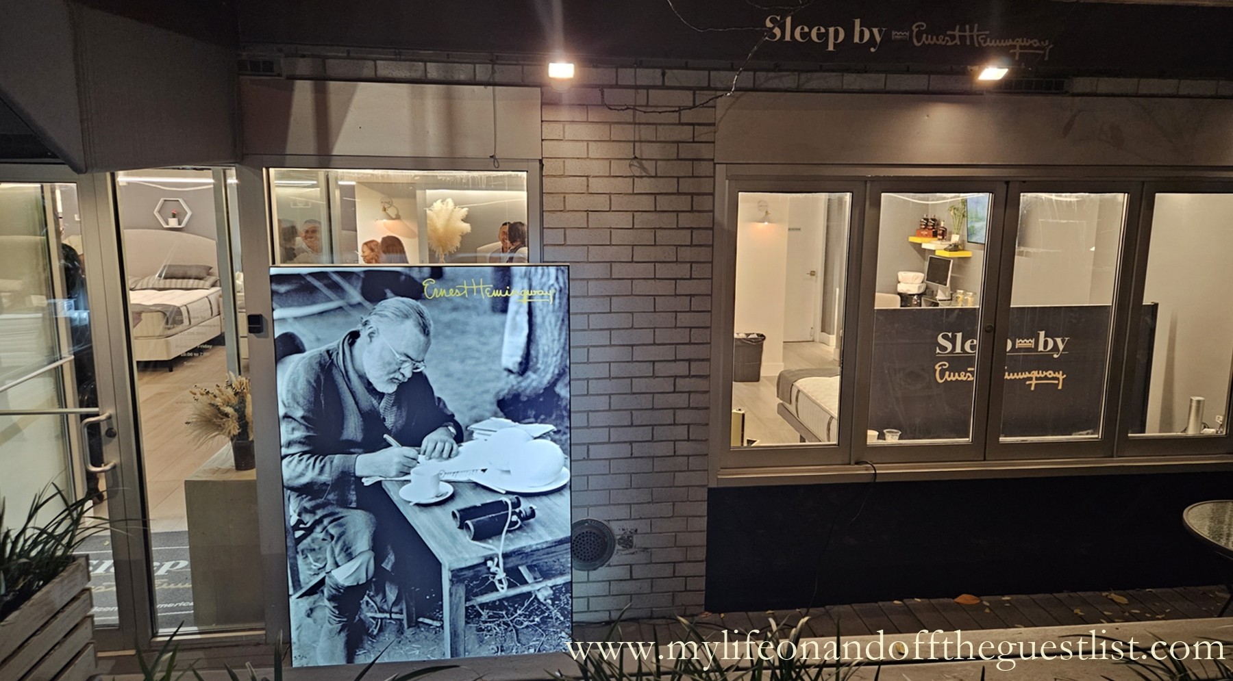 Sleep by Ernest Hemingway Welcomes NYC Showroom