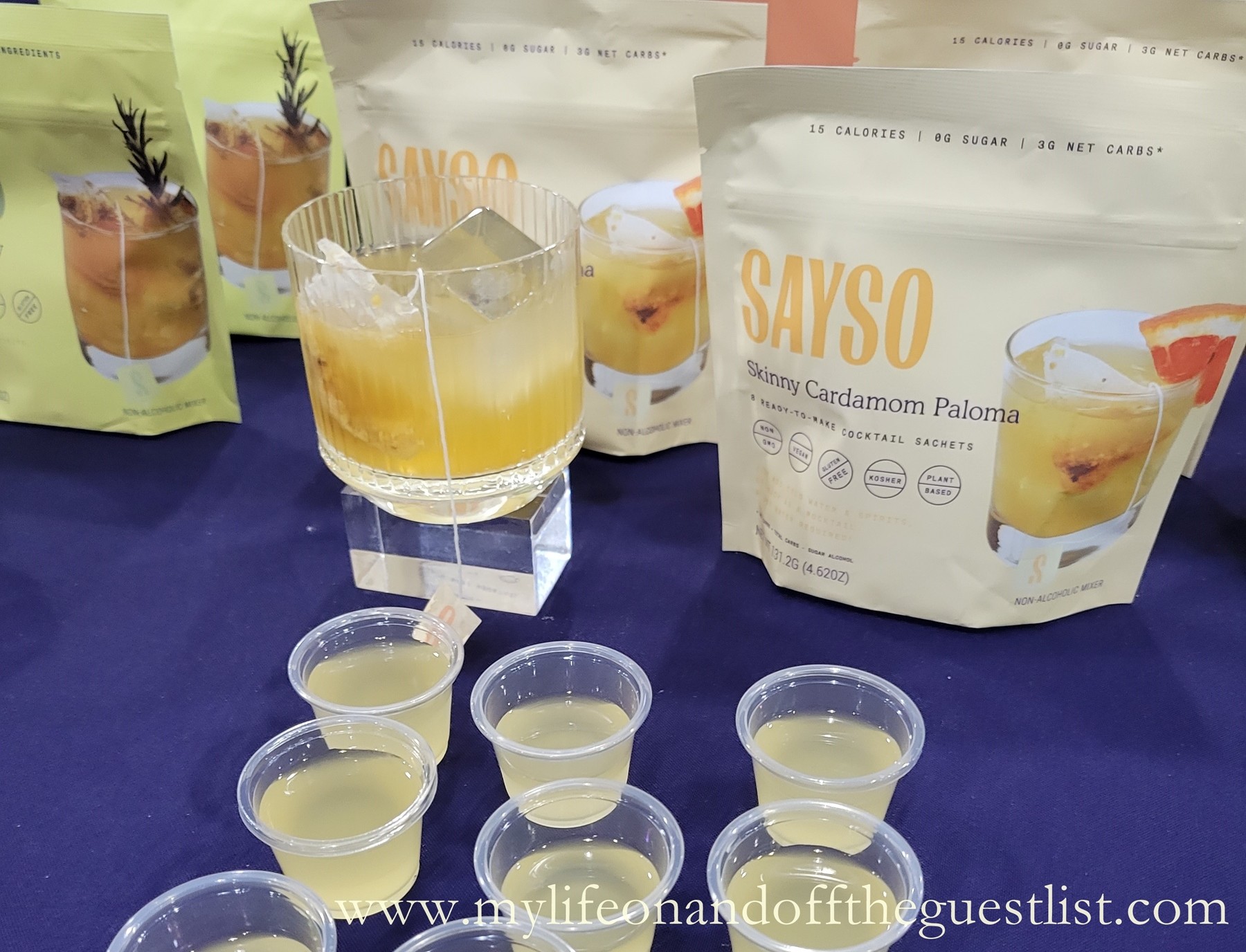 This Dry January, Drink SAYSO, the First-Ever Mocktail Tea Bag