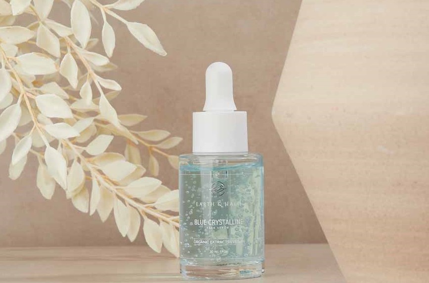 Earth & Halo Blue Crystalline Power-Packed Face Serum