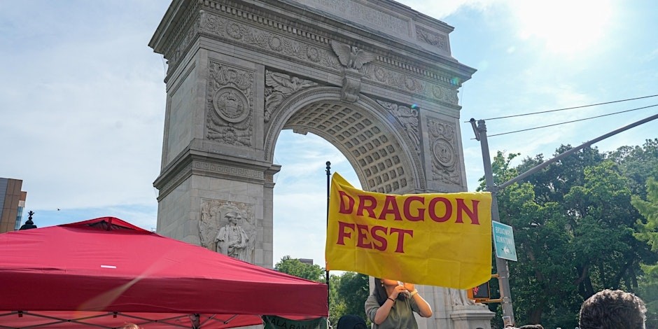 Dragon Fest's Summer Pool Party on the Street with Chi Forest