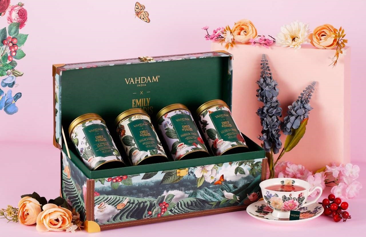 Vahdam India Launches Emily in Paris Tea Collection Collab