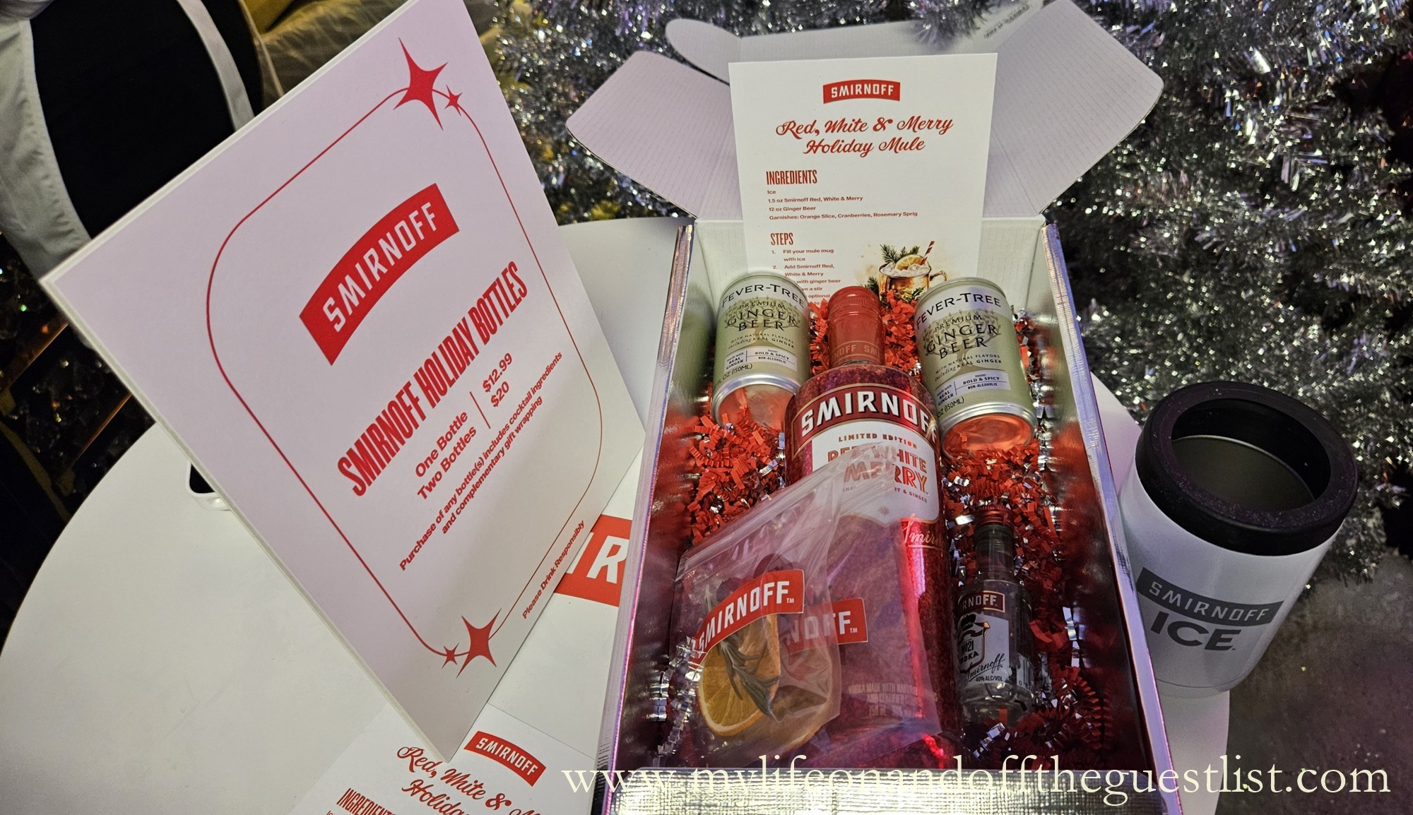 Smirnoff and Saweetie's ICY NYC Pop-Up for Holiday Gifting