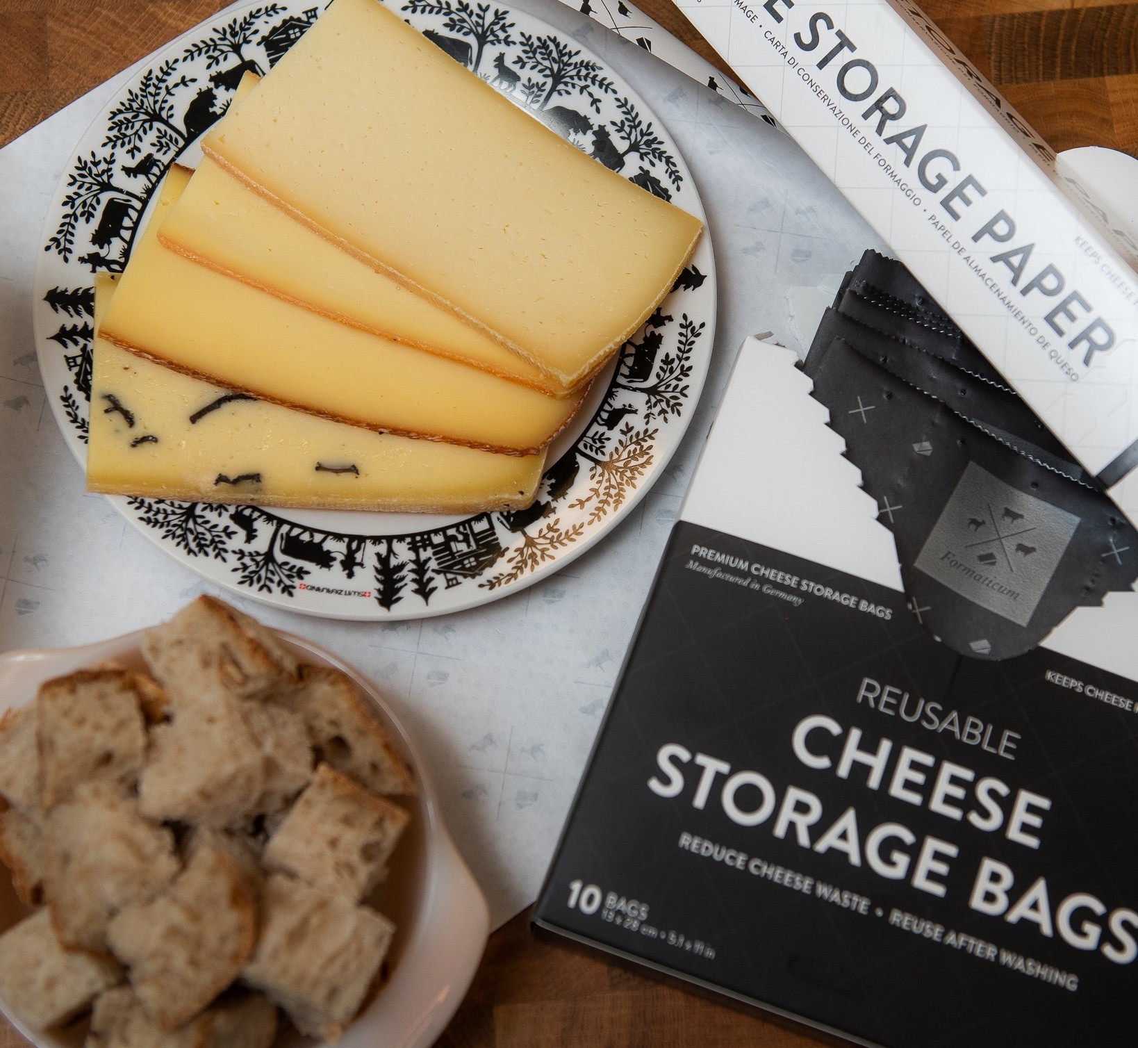 Stop Wasting Your Cheese! Save It With  Formaticum Cheese Bags