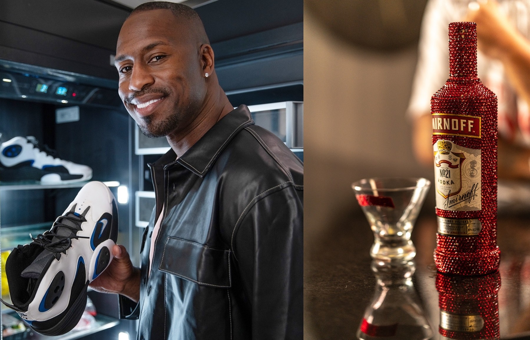 Smirnoff X Complex Exclusive Merch with NFL Legend Vernon Davis