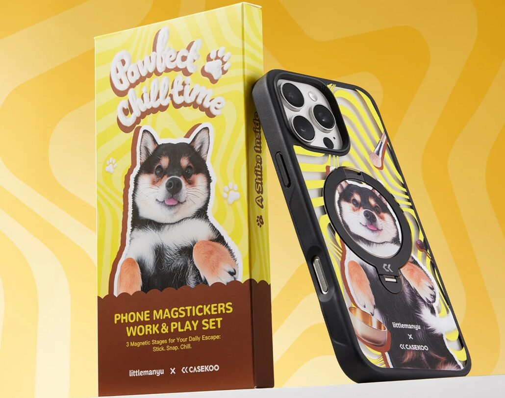 CASEKOO x Manyu: Pawfect Chill Time Case Lets You Switch Styles