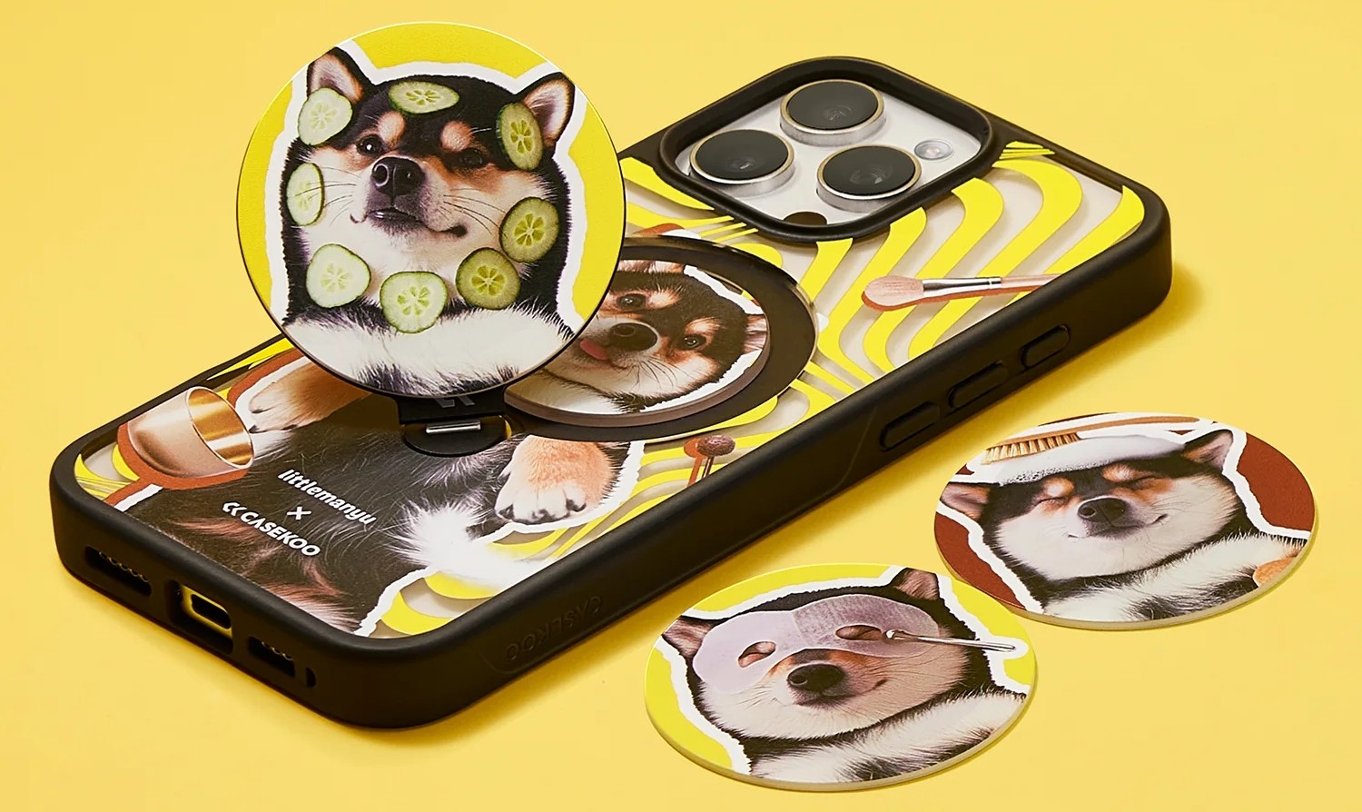 CASEKOO x Manyu: Pawfect Chill Time Case Lets You Switch Styles
