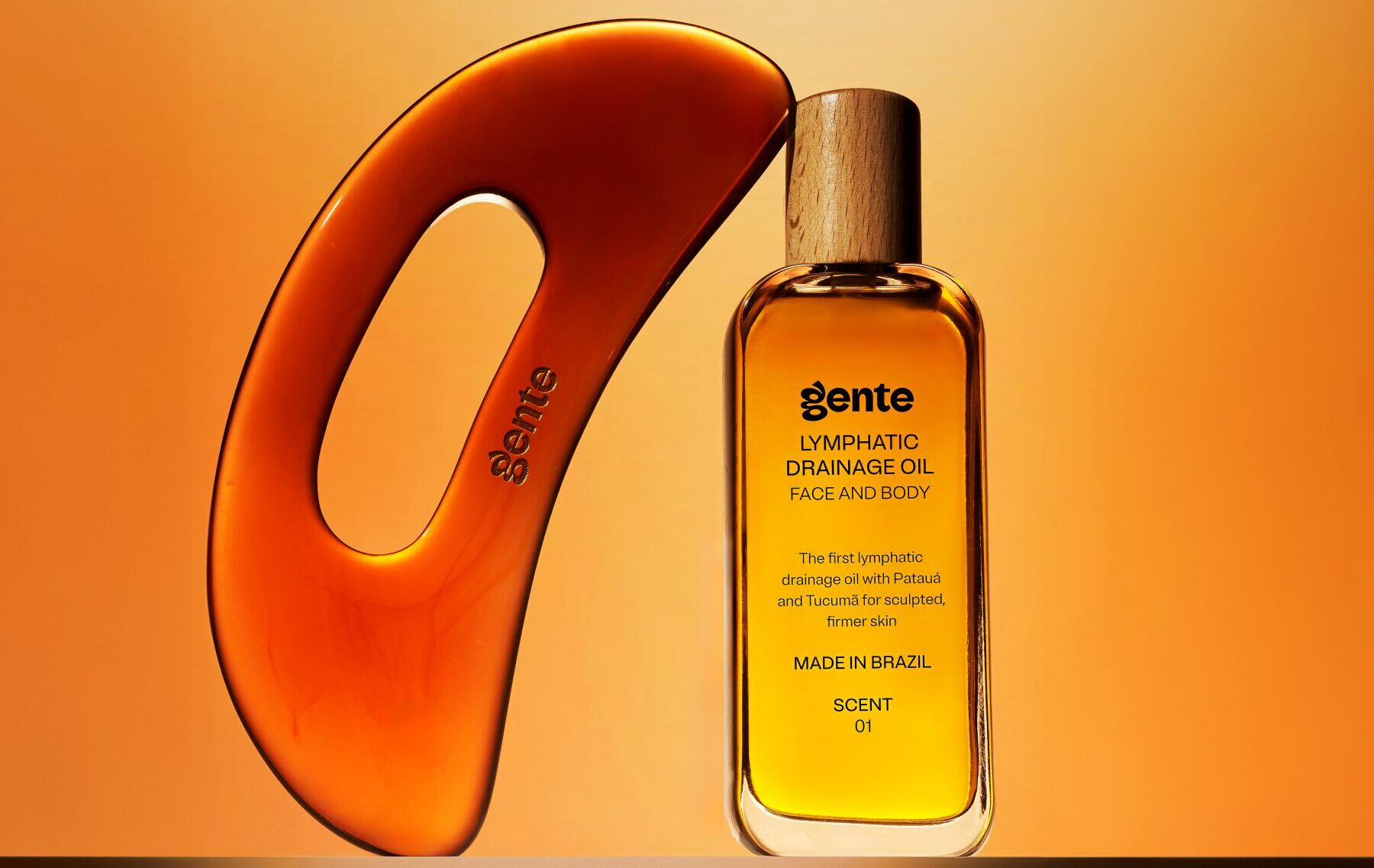 Gente Launches New Lymphatic Drainage Oil for Face and Body