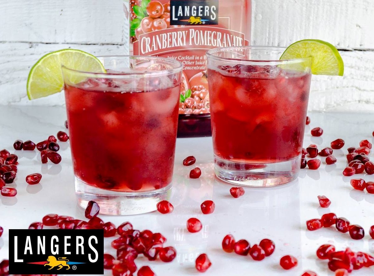 A Taste of Fall w/ Langers Juice: Apple, Cranberry & Pomegranate